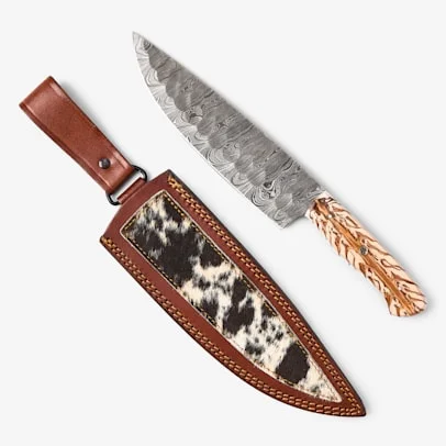 Pine Cone Damascus Chef's Knife