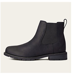 Men's Wexford Waterproof Cheslea ankle boot in black