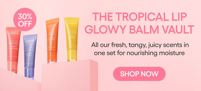 TROPICAL LIP GLOWY BALM VAULT