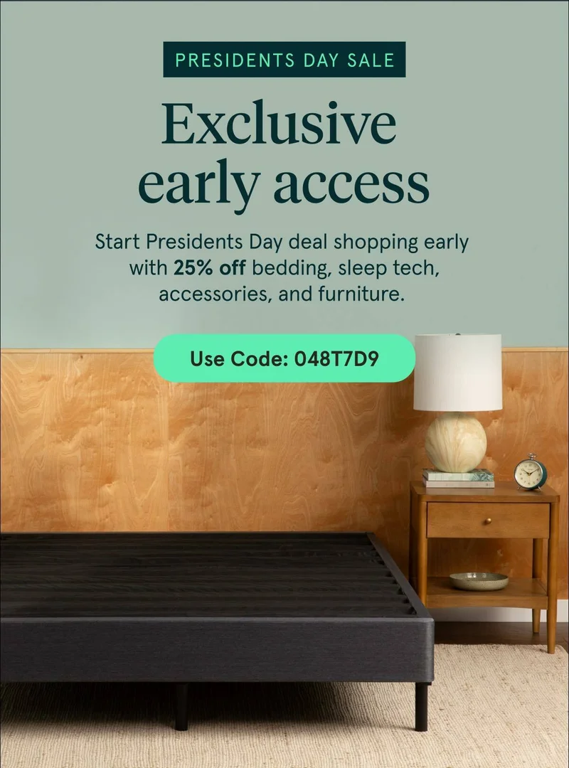 Presidents Day Sale