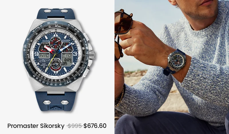 Promaster Sikorsky WAS: $995  NOW: $676.60