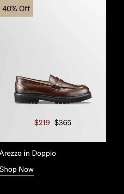Arezzo in Doppio 40% off-Shop Now