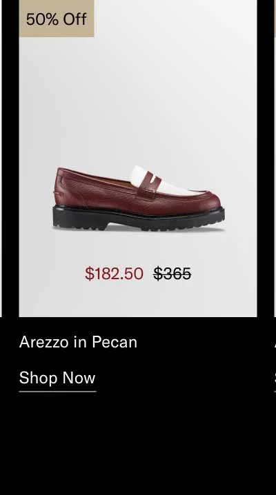 Arezzo in Pecan 50% off-Shop Now
