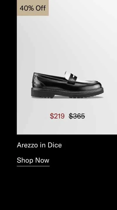 Arezzo in Dice 40% off-Shop Now