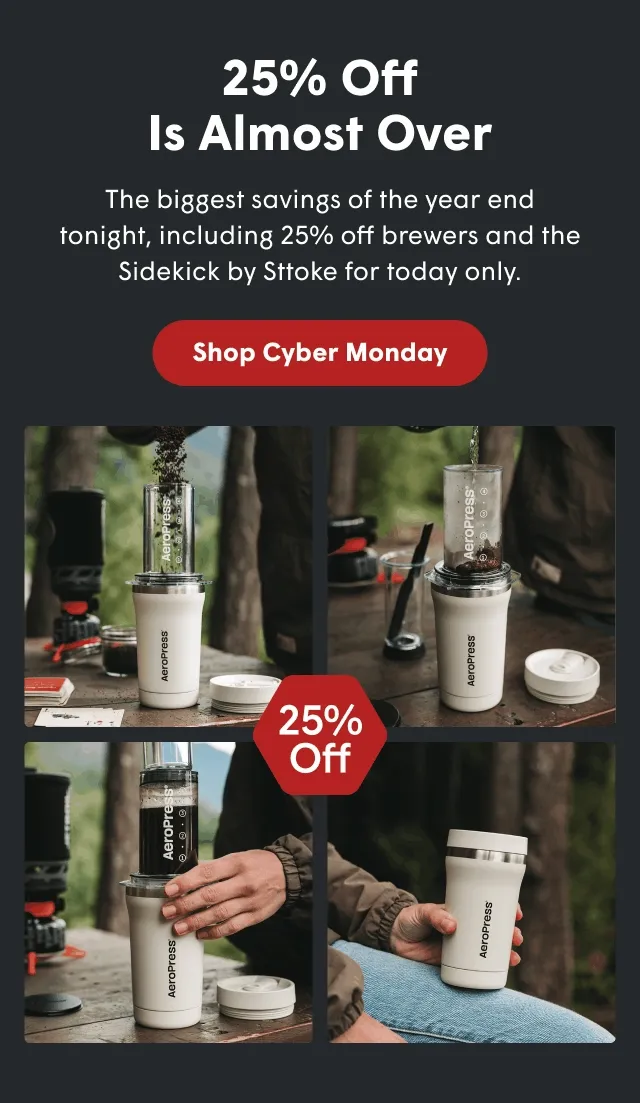 25% OFF is almost over