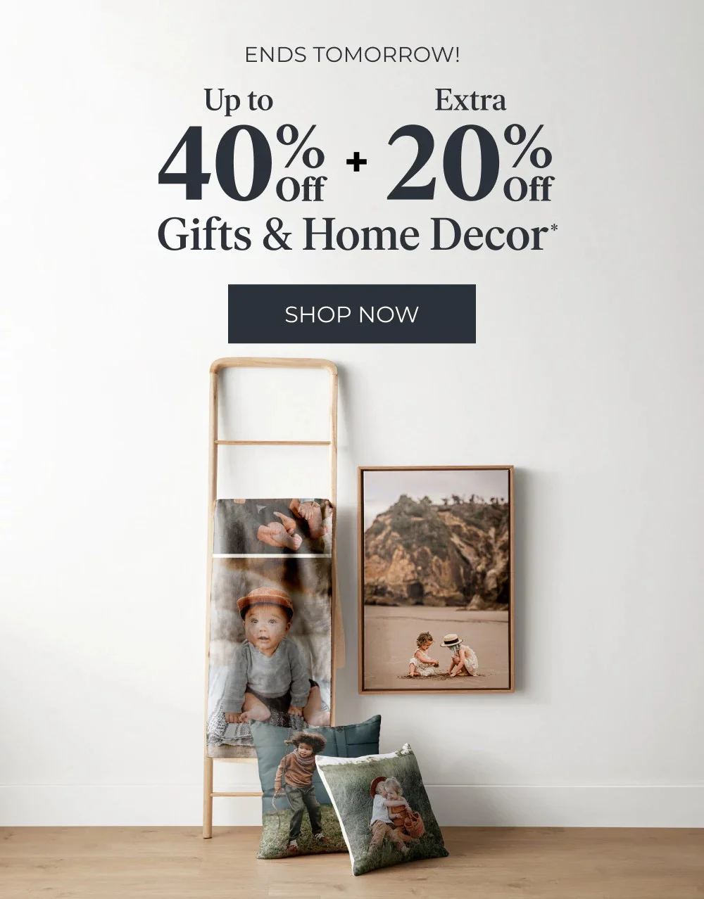 Up to 40% Off + Extra 20% Off Gifts and Home Decor