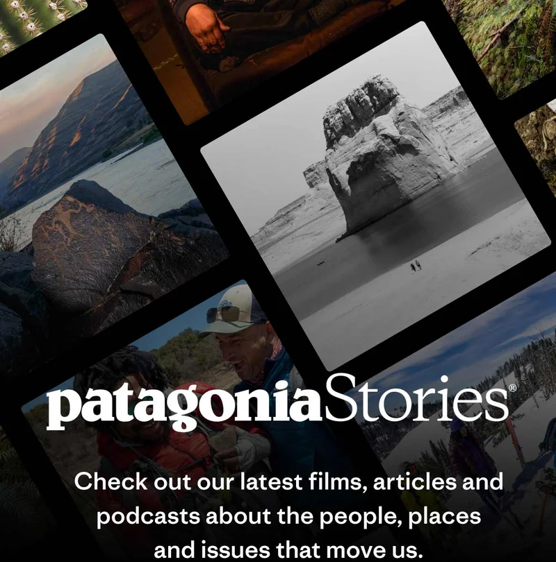 Patagonia Stories. Check out our latest films, articles and podcasts about the people, places and issues that move us.