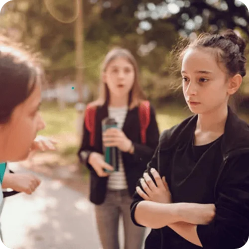 a group of friends having some drama a group of friends having some drama