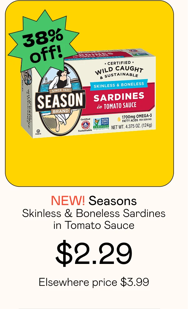 Skinless & Boneless Sardines in Tomato Sauce