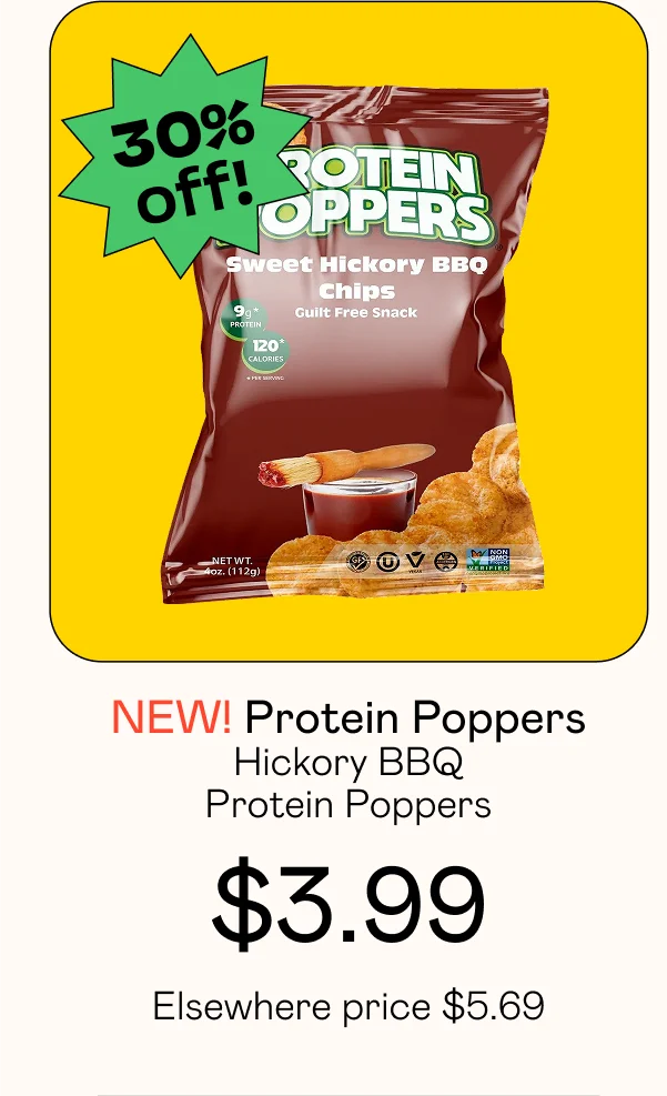 Hickory BBQ Protein Poppers