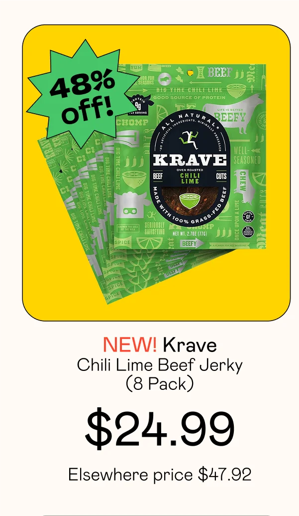 Chili Lime Beef Jerky (8 Pack)
