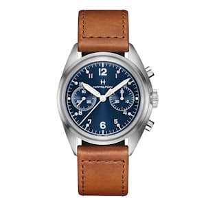 Khaki Aviation Pilot Pioneer Mechanical Chrono 40mm Watch