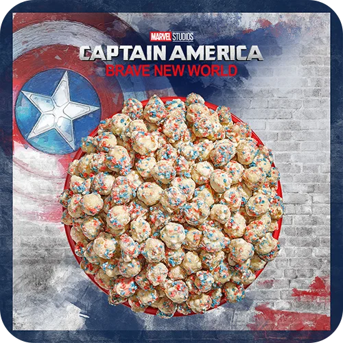 CAPTAIN AMERICA Gourmet Popcorn