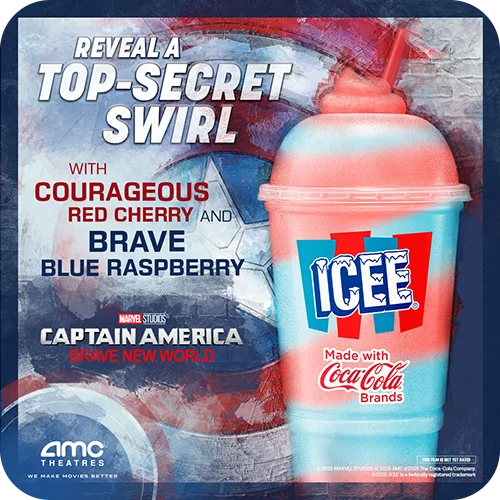 CAPTAIN AMERICA ICEE