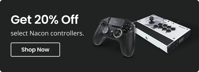 Get 20% Off select Nacon controllers | Shop Now