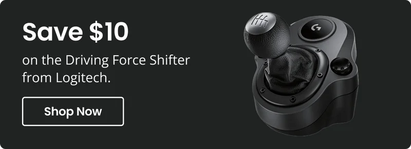 Save $10 on the Driving Force Shifter from Logitech | Shop Now