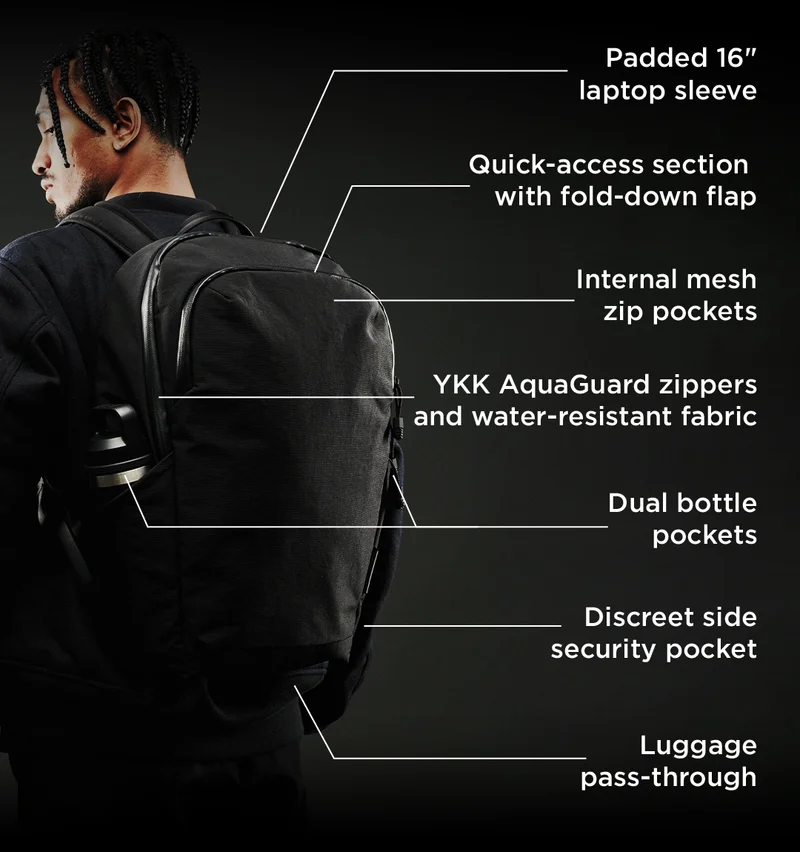 bravo backpack 23L features