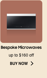 Bespoke Microwaves - up to $160 off - BUY NOW ˃