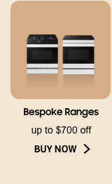 Bespoke Ranges - up to $700 off - BUY NOW ˃