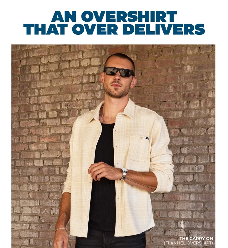 Flannel Overshirt: The Carry On