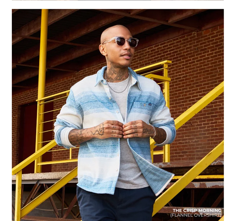 Flannel Overshirt: The Crisp Morning