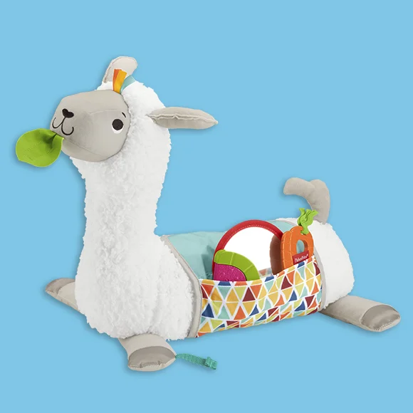 Grow-With-Me Tummy Time Llama