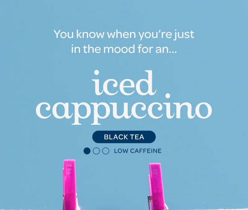 New! iced cappuccino