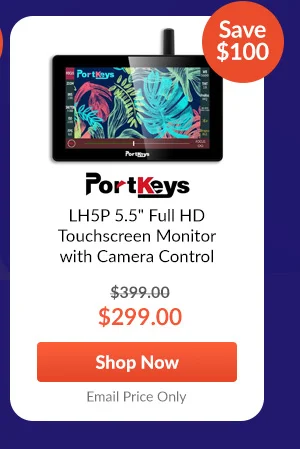 Portkeys LH5P 5.5inches Full HD Touchscreen Monitor with Camera Control
