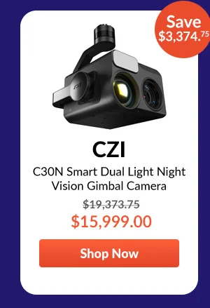 CZI C30N Smart Dual Light Night Vision Gimbal Camera
