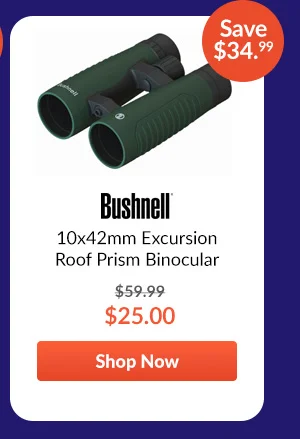 Bushnell 10x42mm Excursion Roof Prism Binocular