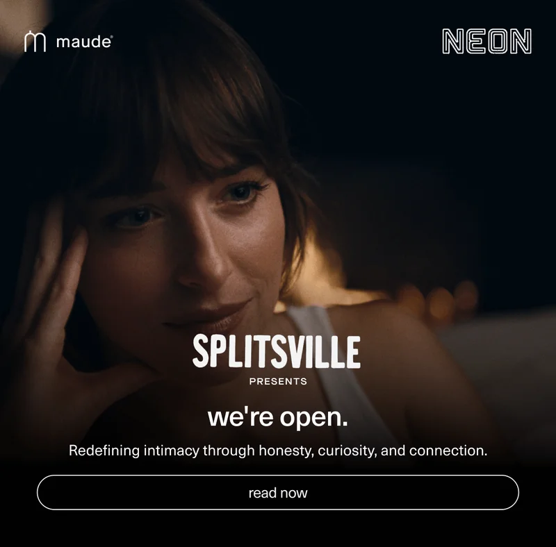 we're open. | Redefining intimacy through honesty, curiosity, and connection. | [ read now ]
