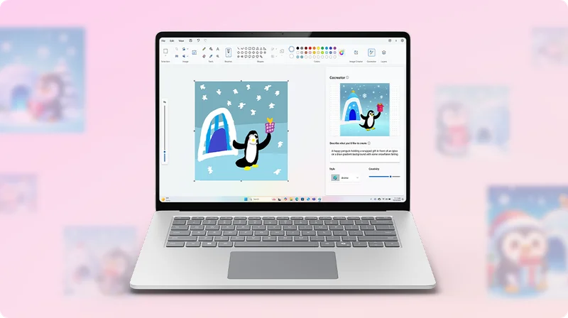 Copilot+ PC feature: Cocreator.