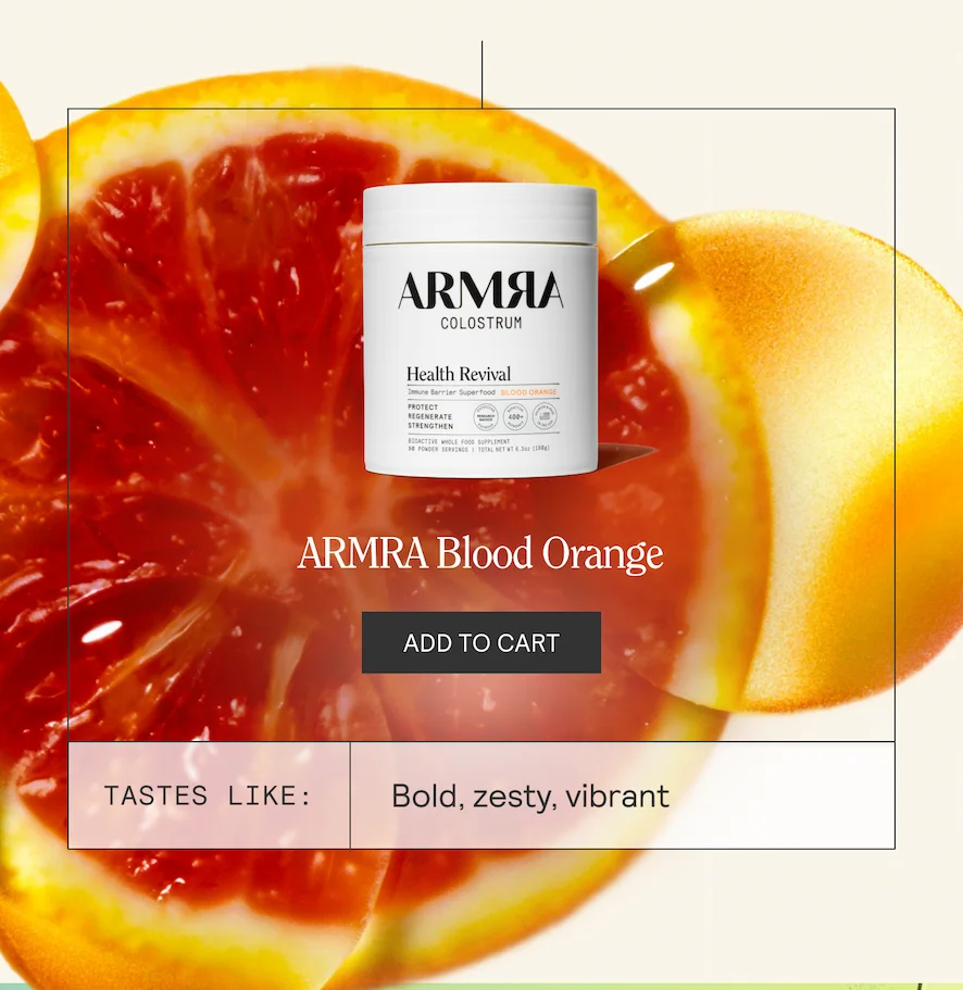 ARMRA BLOOD ORANGE