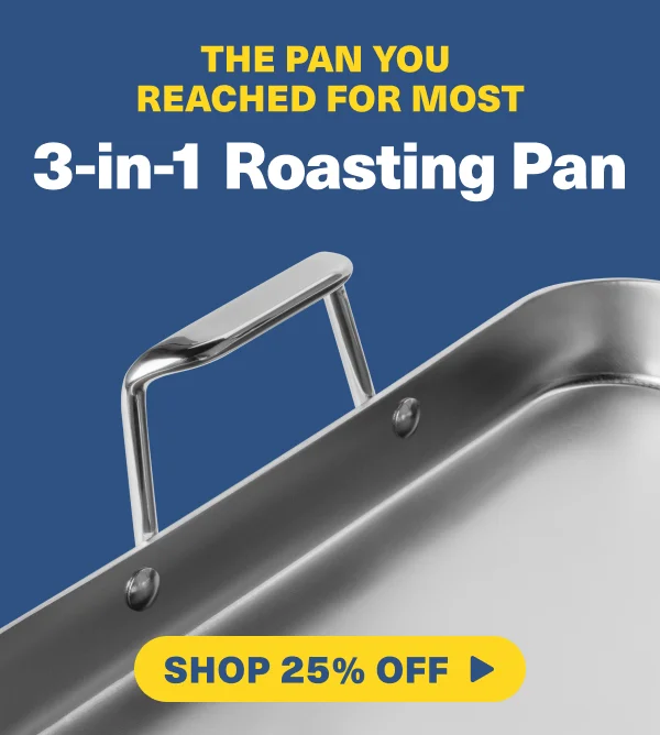 The Pan Your Reached for Most: 3-in-1 Roasting Pan