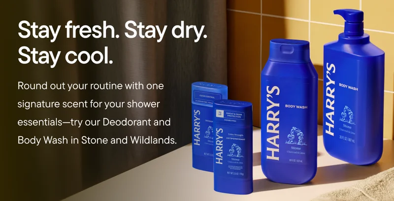 Stay fresh. Stay dry. Stay cool.
