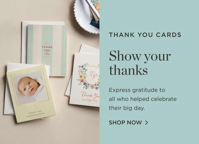 Shop Thank You Cards