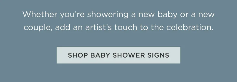 Shop Baby Shower Signs