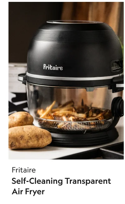 Self-Cleaning Transparent Air Fryer