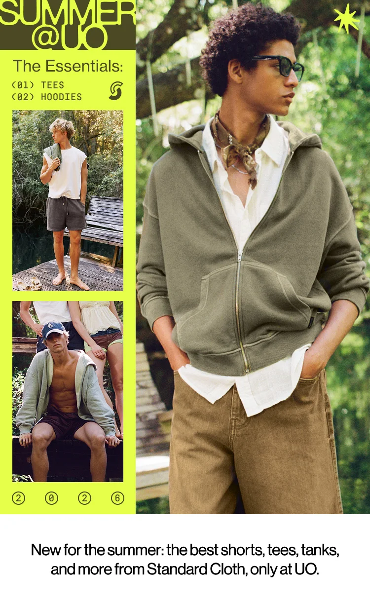 IMAGE-MEN'S SUMMER ESSENTIALS