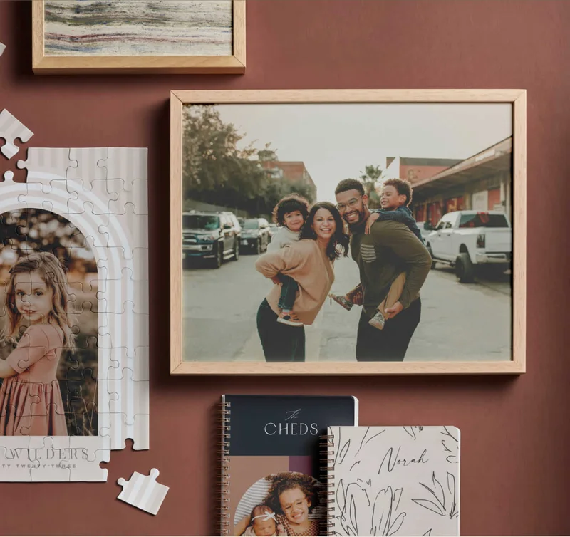 Frames, Puzzles, Notebooks