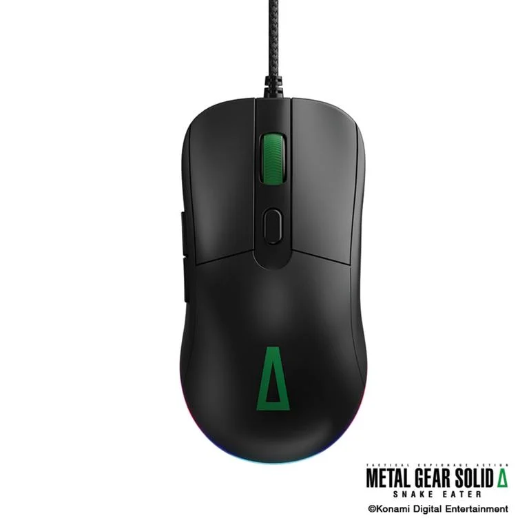 Geeknet METAL GEAR SOLID DELTA: SNAKE EATER Camo 6-Button RGB Gaming Mouse GameStop Exclusive