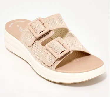 Clarks Cloudsteppers Slide Sandals -Drift Faye