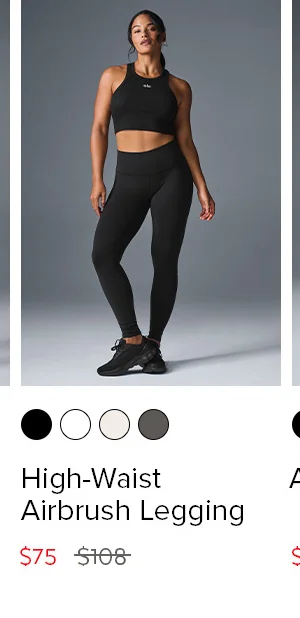 High-Waist Airbrush Legging