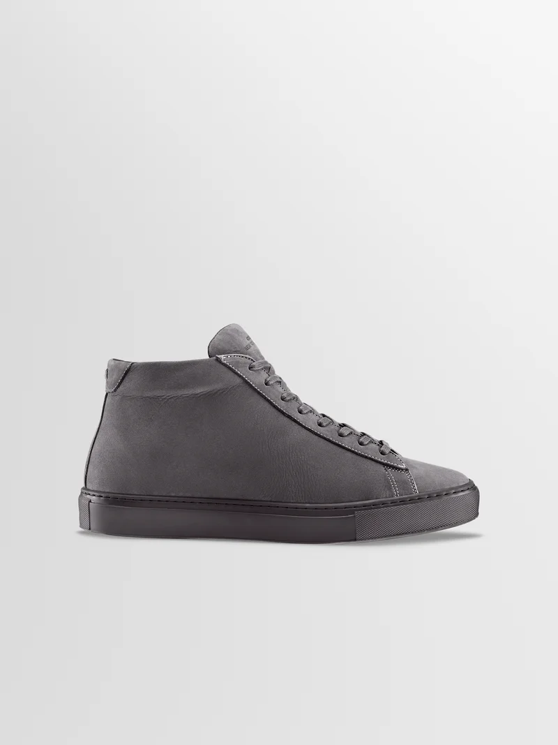 The Capri Mid in Charcoal