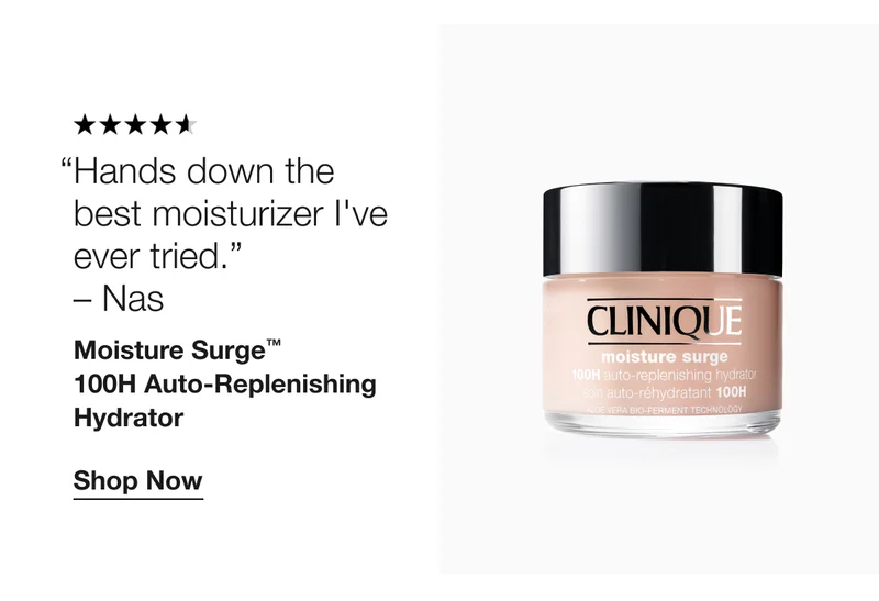 Hands down the best moisturizer I've ever tried. – Nas | Moisture Surge™ 100H Auto-Replenishing Hydrator  | Shop Now