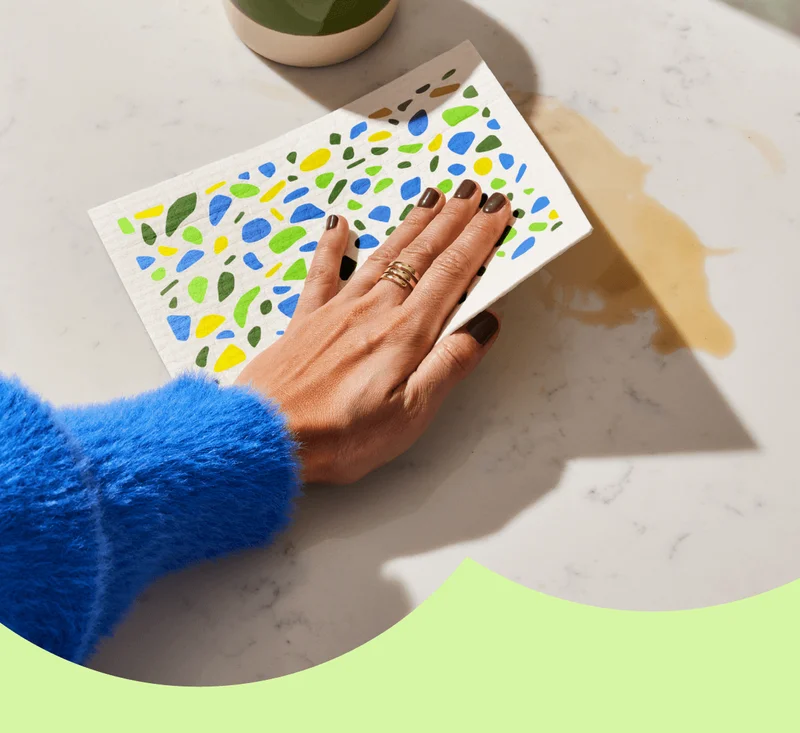 Image: Wiping using Dream Cloths