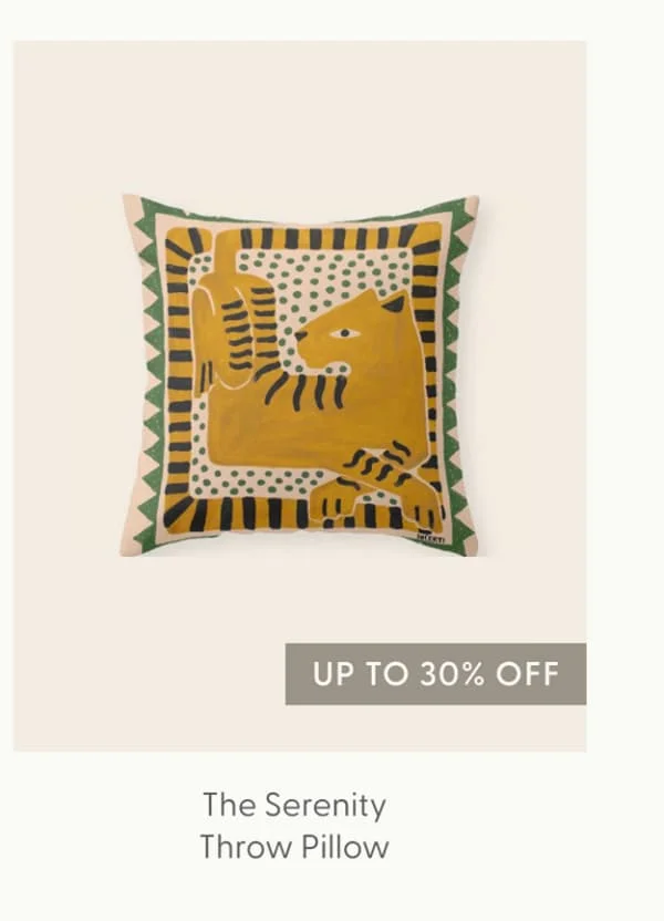 The Serenity Throw Pillow