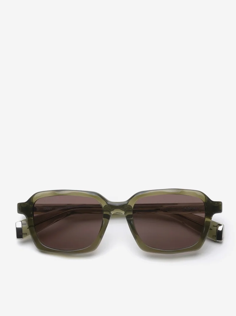 Image of A.SOCIETY Kimmy Sunglasses  - Green/Brown