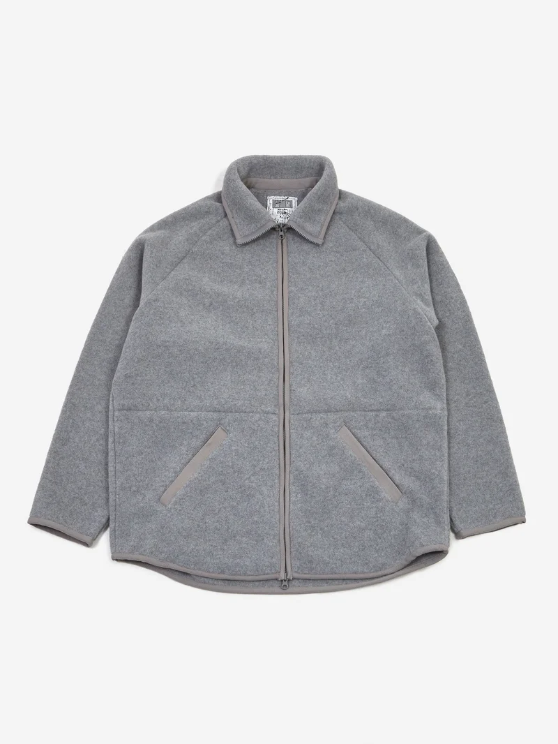 Image of C.E. Cav Empt Pw Fleece Zip Up - Grey