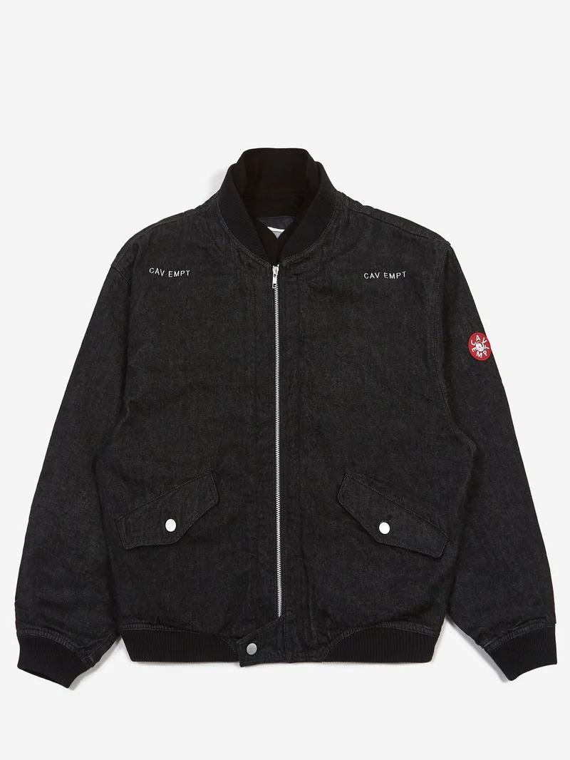 Image of C.E. Cav Empt Dbl Flap Zip Jacket - Black